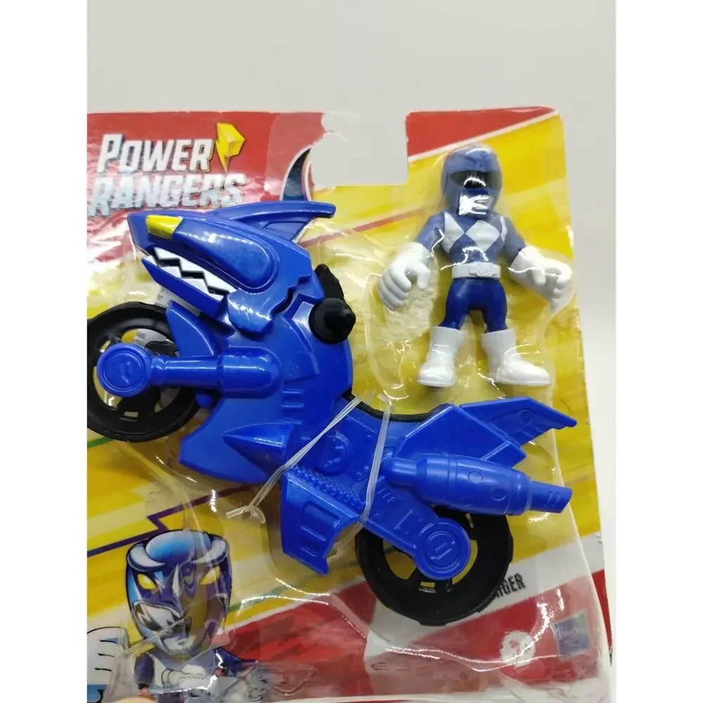 Power Rangers Playskool Heroes Blue Ranger with Shark Cycle | 5